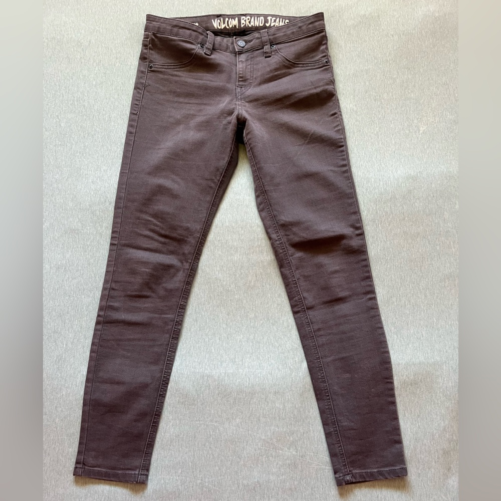 Volcom Gray Women Jeggings